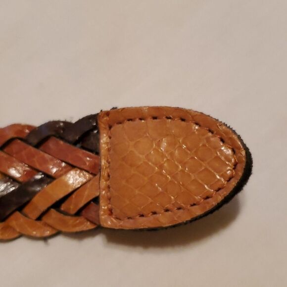 COMECO genuine snakeskin belt size 37 - Picture 3 of 7